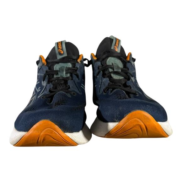 ASICS Gel-Cumulus 25 Running Shoes Navy Orange Men’s 11.5 PureGEL FF Blast+ - Picture 2 of 8